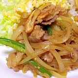 牛肉、ちょっとしかないので野菜だらけにしちゃえ炒め